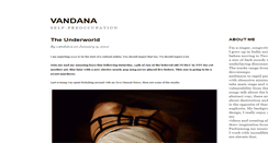 Desktop Screenshot of blog.vandanajain.com