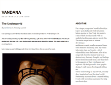 Tablet Screenshot of blog.vandanajain.com